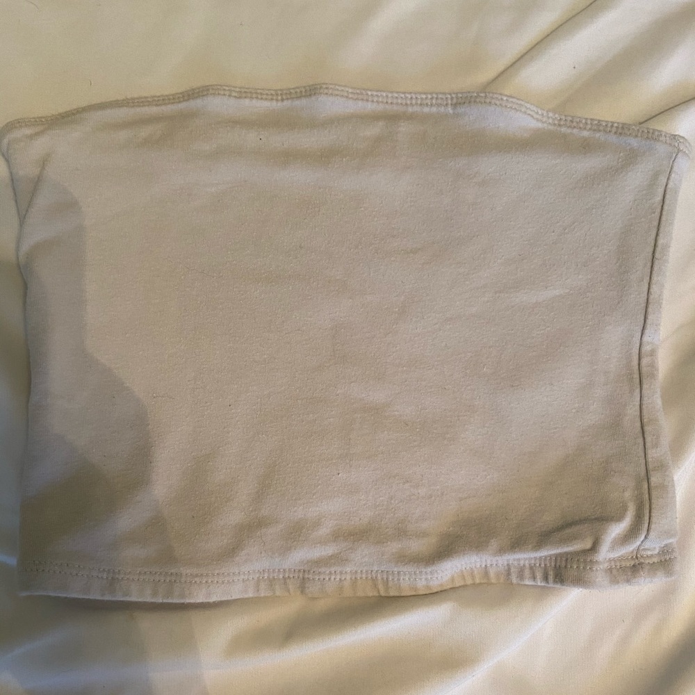 Hollister White Tube Top